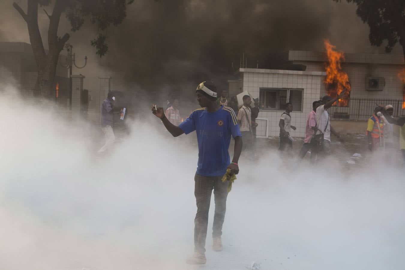 Protestas en Burkina Faso tras instaurarse un gobierno de transición