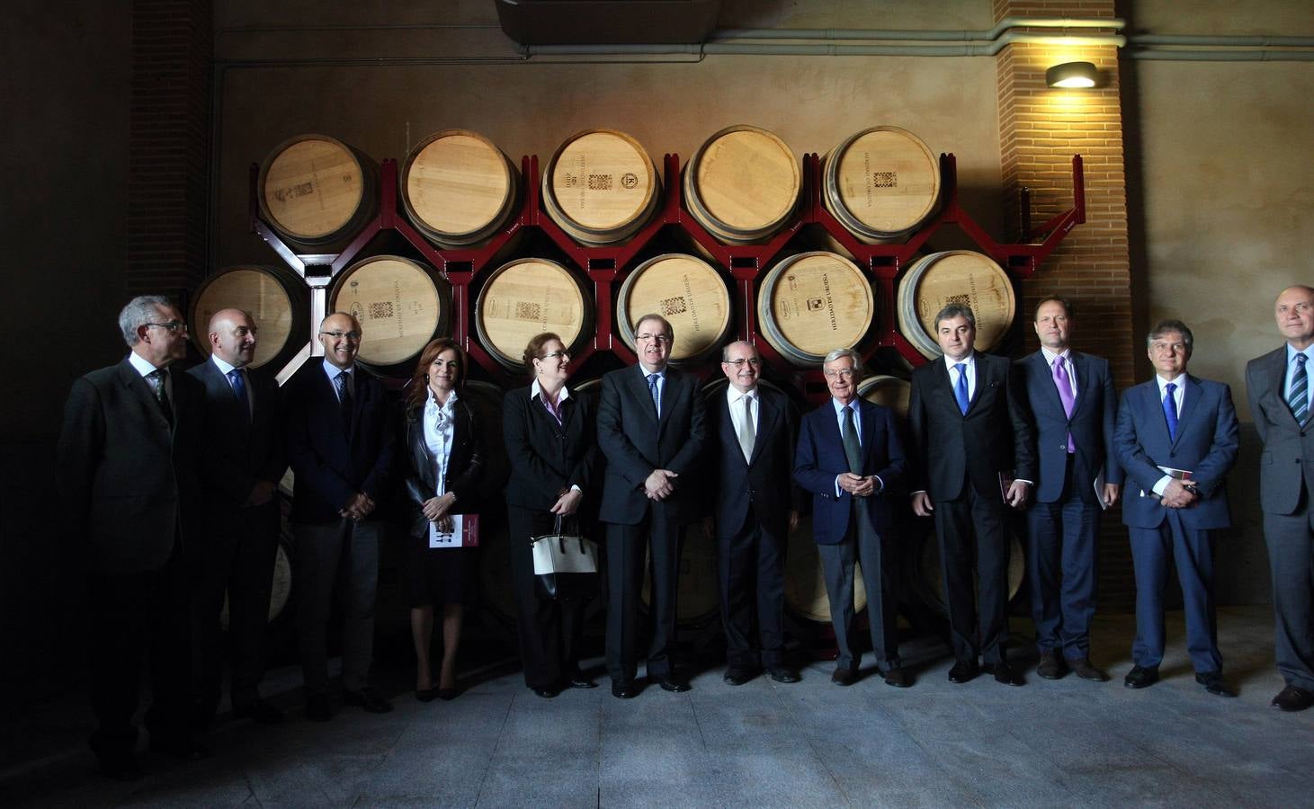 Inauguración de la bodega Heredad de Urueña (Valladolid)