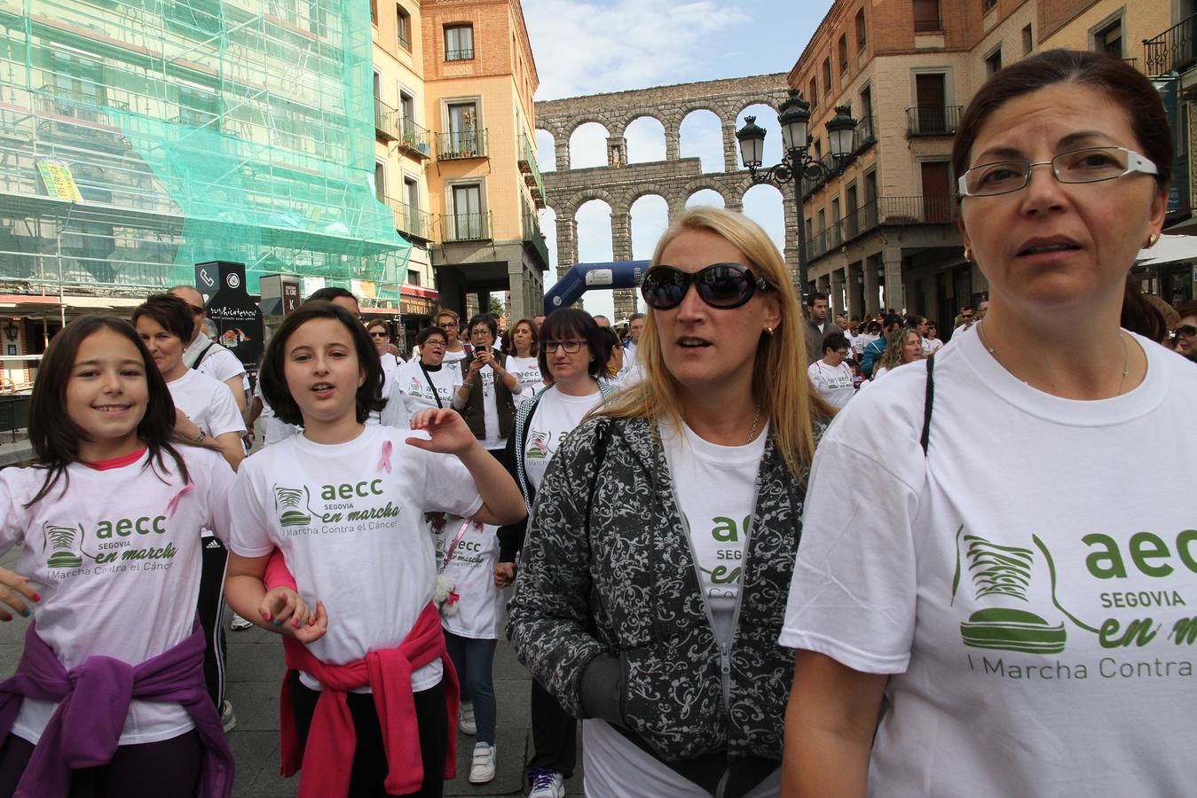 Primera Marcha contra el Cáncer de Segovia
