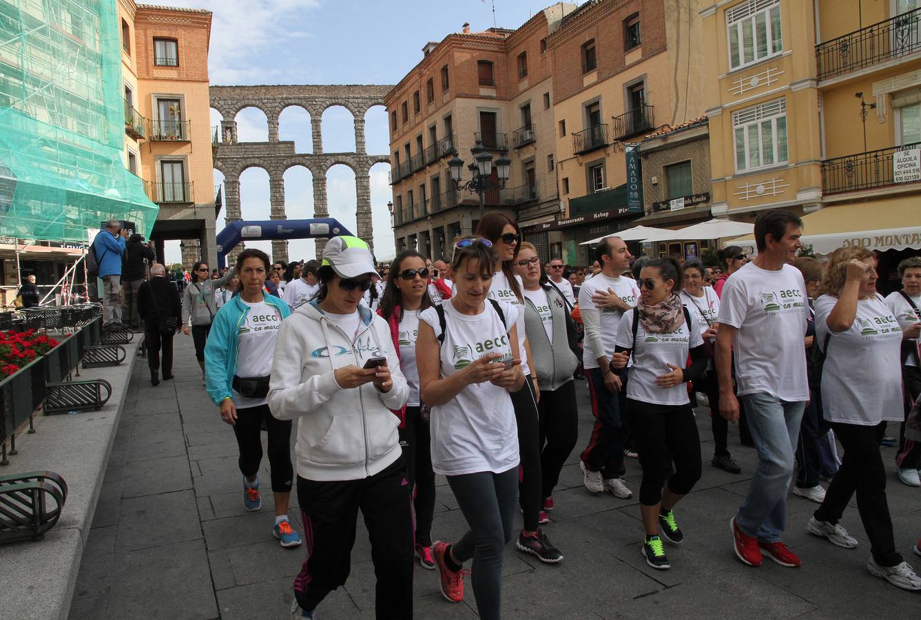 Primera Marcha contra el Cáncer de Segovia
