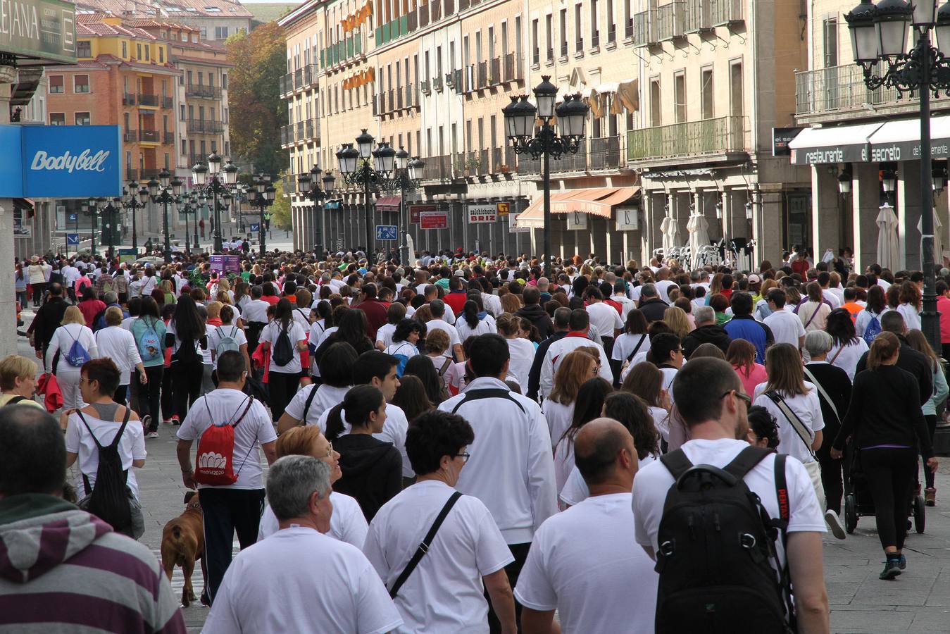 Primera Marcha contra el Cáncer de Segovia