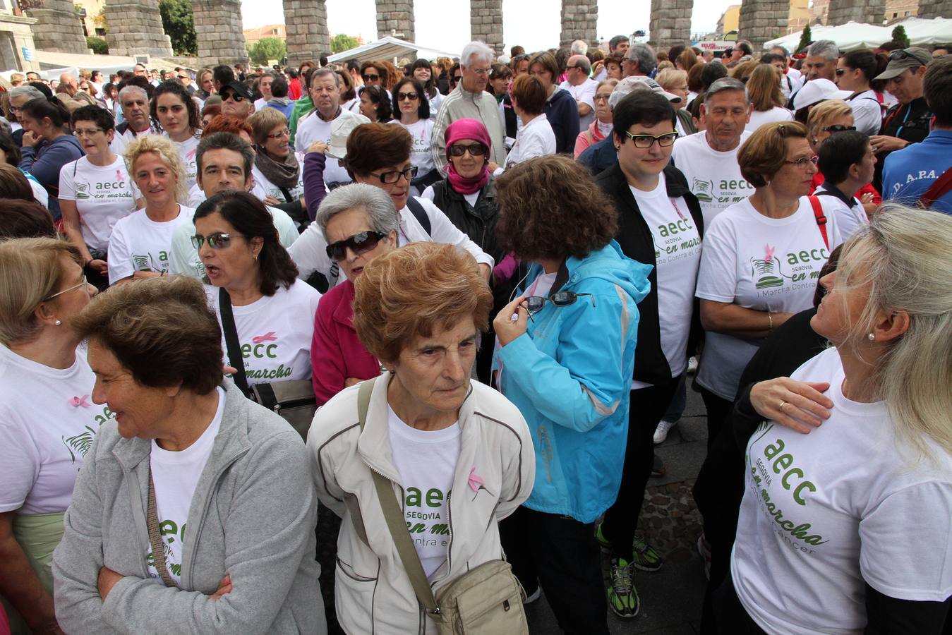 Primera Marcha contra el Cáncer de Segovia