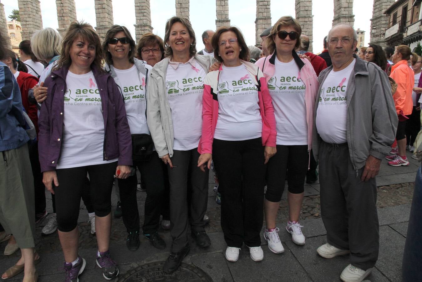 Primera Marcha contra el Cáncer de Segovia