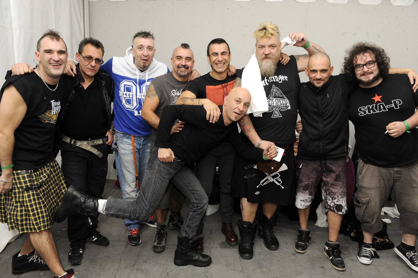 Concierto de Ska-p en el Festival Solidario de Aspaym en la Feria de Muestras de Valladolid