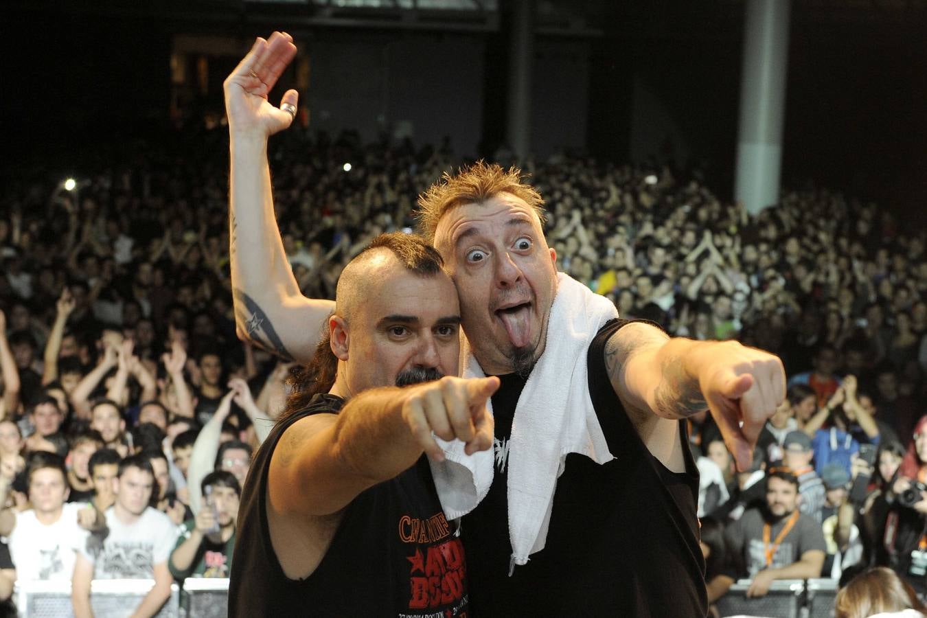 Concierto de Ska-p en el Festival Solidario de Aspaym en la Feria de Muestras de Valladolid