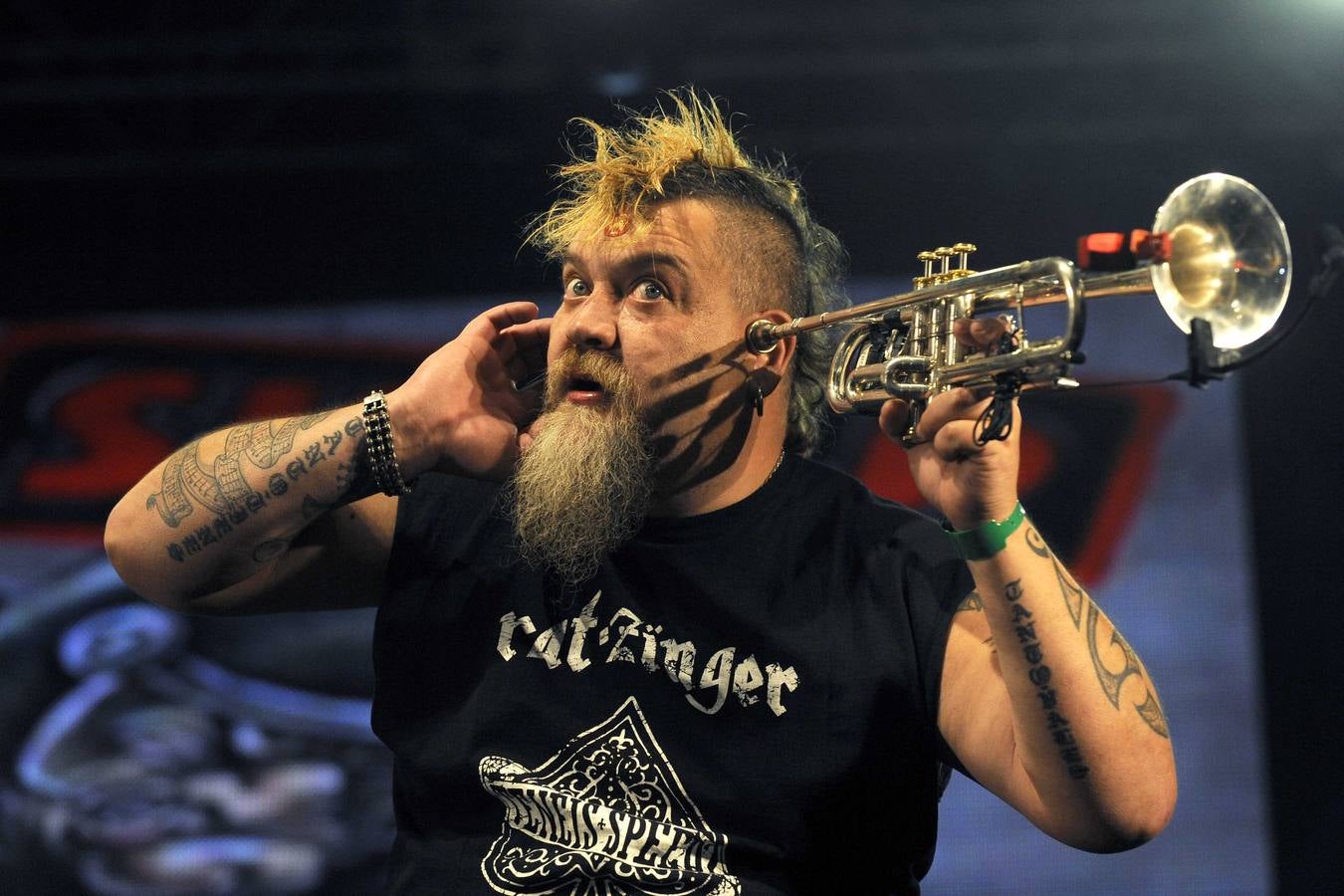 Concierto de Ska-p en el Festival Solidario de Aspaym en la Feria de Muestras de Valladolid