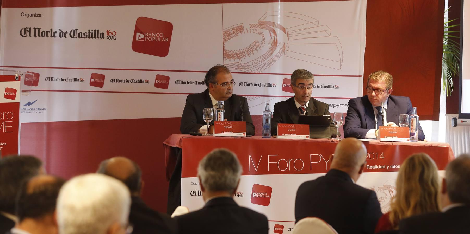 IV Foro PYME 2014 &#039;Realidad y retos de las PYMES&#039; organizado por el Banco Popular y El Norte de Castilla