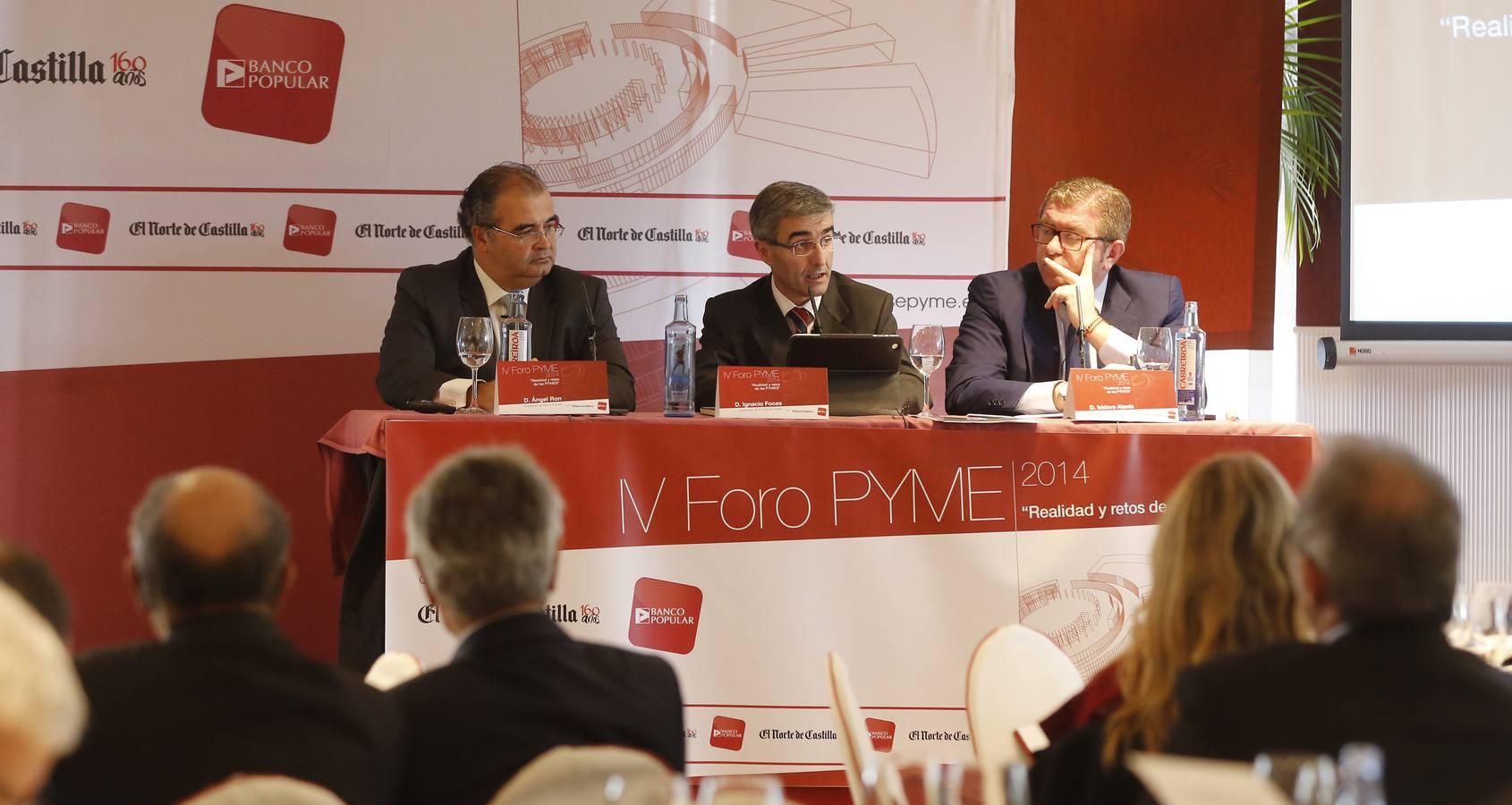 IV Foro PYME 2014 &#039;Realidad y retos de las PYMES&#039; organizado por el Banco Popular y El Norte de Castilla