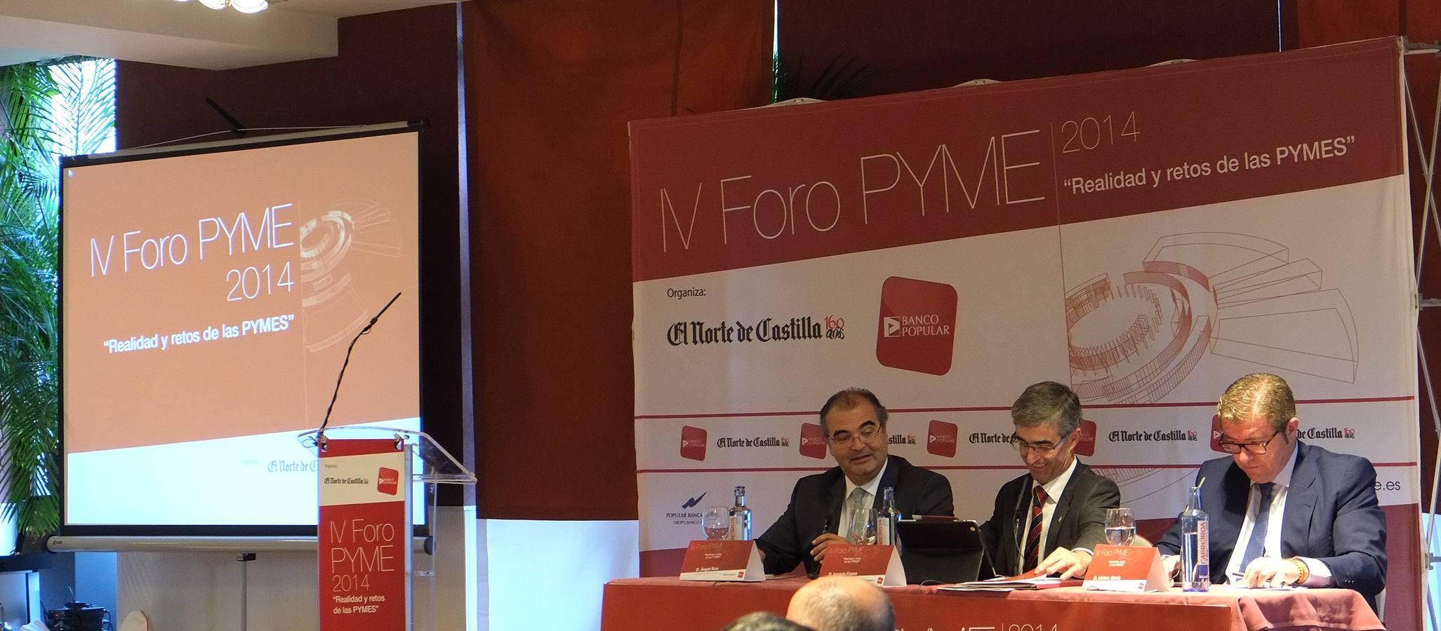 IV Foro PYME 2014 &#039;Realidad y retos de las PYMES&#039; organizado por el Banco Popular y El Norte de Castilla