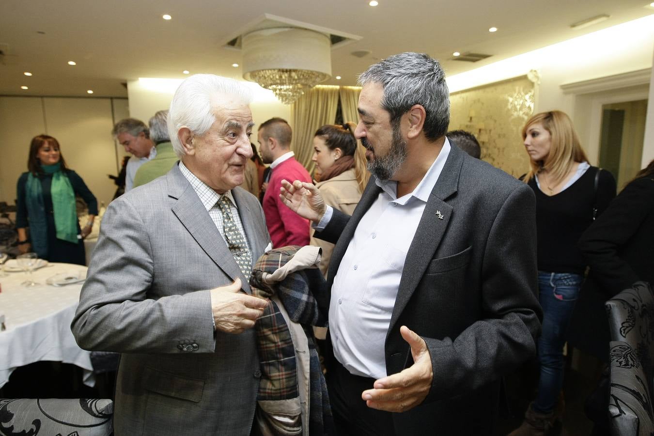 El Viti y Gonzalo Santonja en un nuevo &#039;Mano a mano&#039; de El Norte de Castilla en Salamanca (1/2)