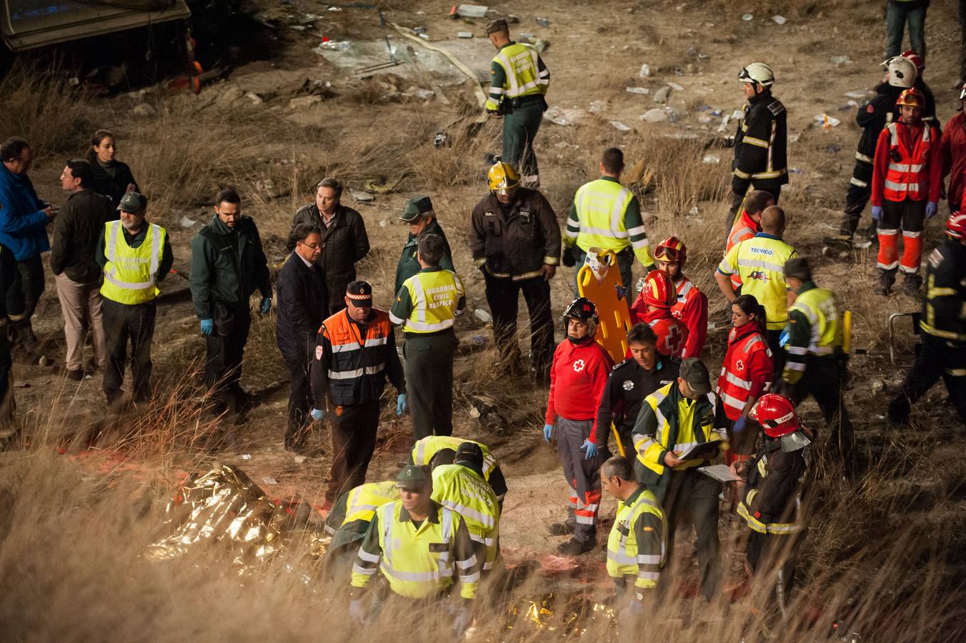 Trágico accidente de autobús en Cieza