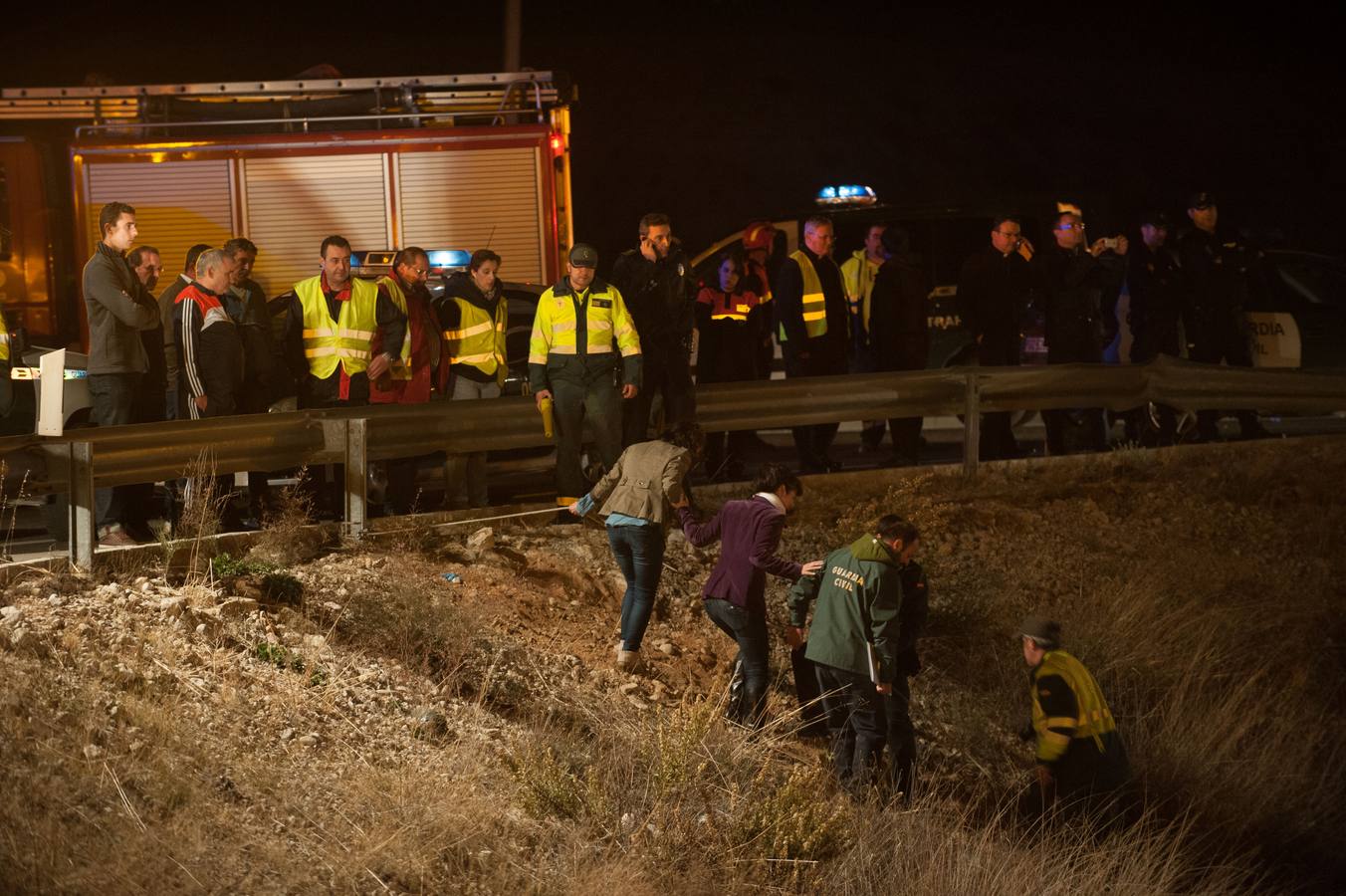 Trágico accidente de autobús en Cieza