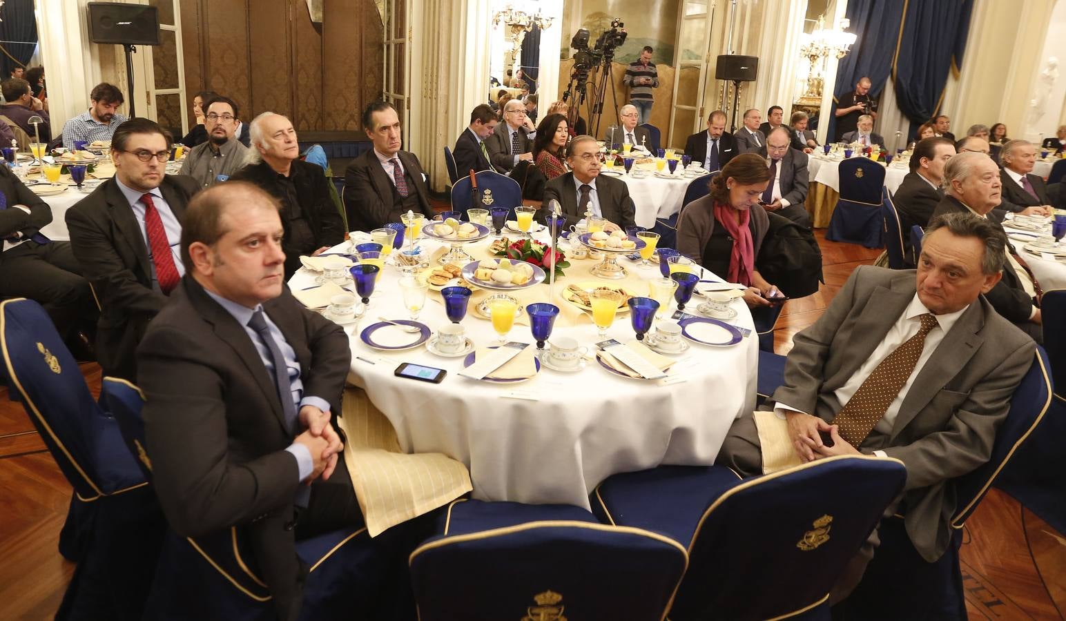 El director de El Norte de Castilla pronuncia en el hotel Ritz de Madrid la conferencia estrella del 160 aniversario de la fundación del diario (2/2)