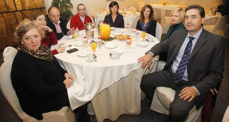 El crítico gastronómico José Carlos Capel en el Foro Económico de El Norte de Castilla en Palencia