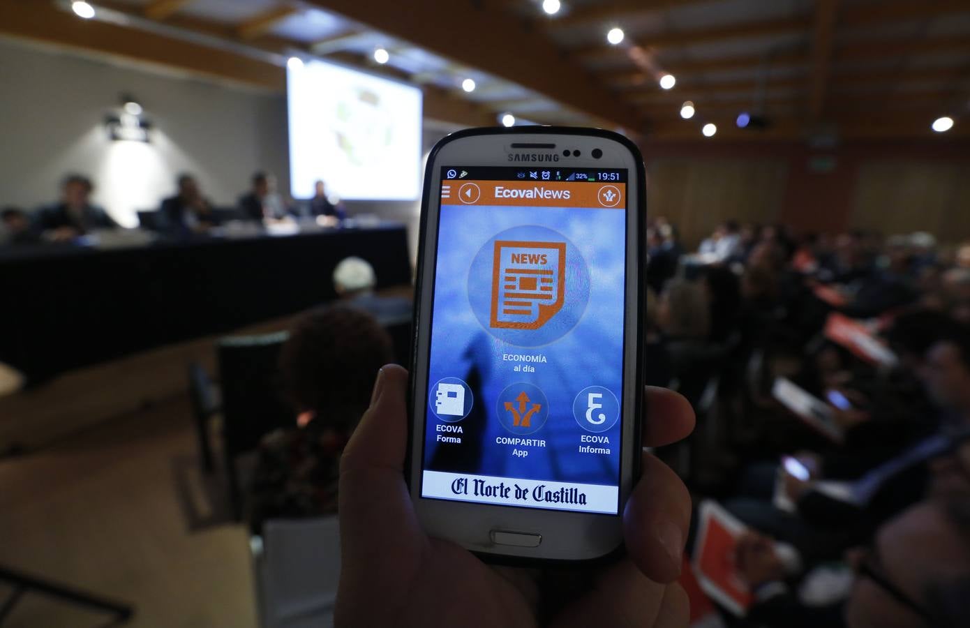 El Colegio de Economistas de Valladolid presenta una App que permite disponer de toda la información económica de la región