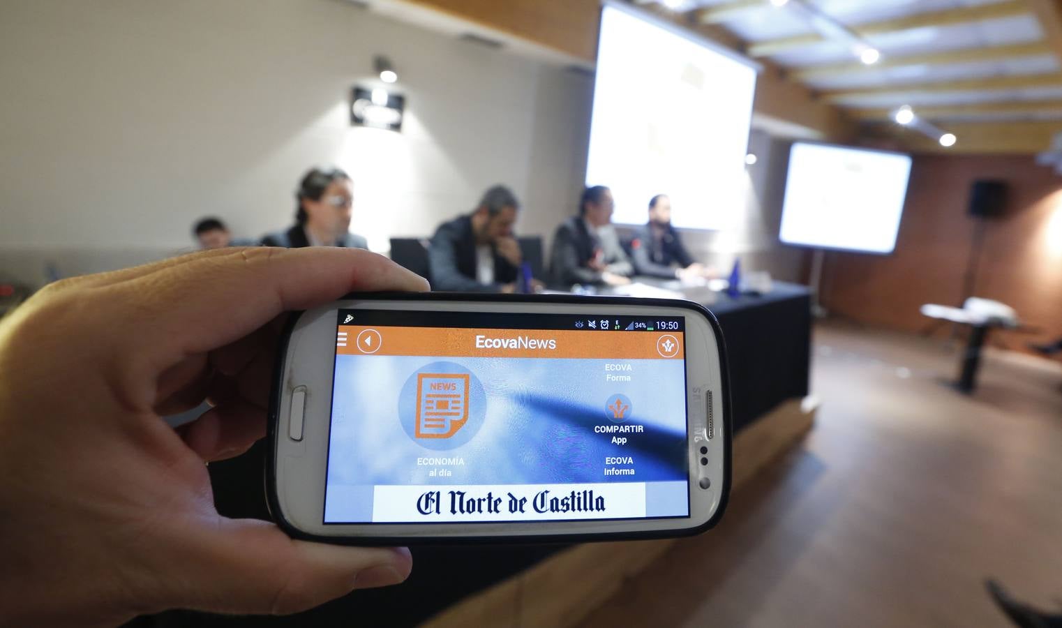 El Colegio de Economistas de Valladolid presenta una App que permite disponer de toda la información económica de la región
