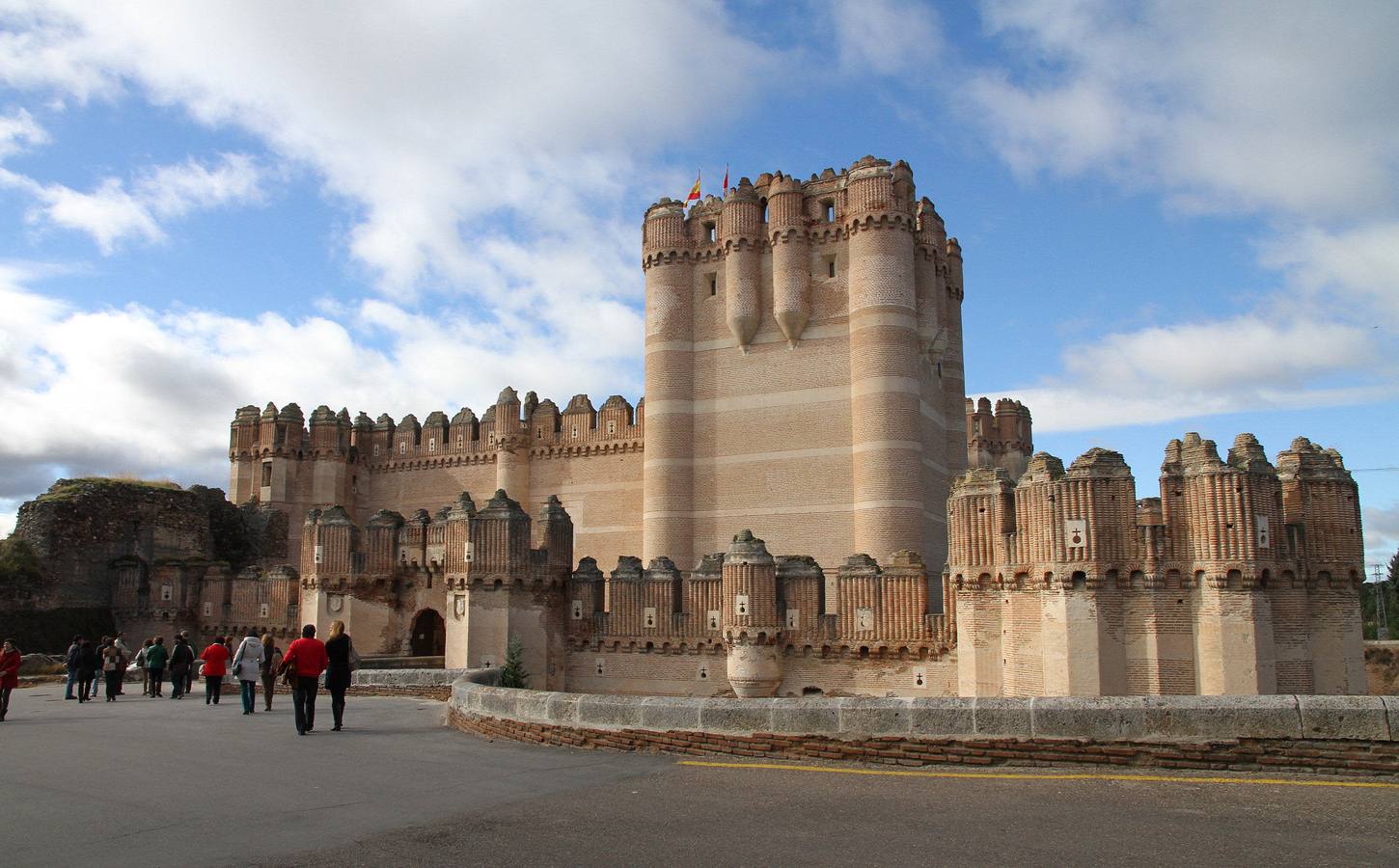 Castillo de Coca (Segovia).