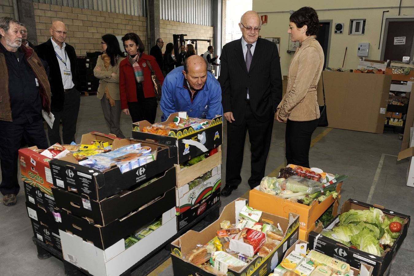 Banco de Alimentos de Valladolid en el Polígono de Argales