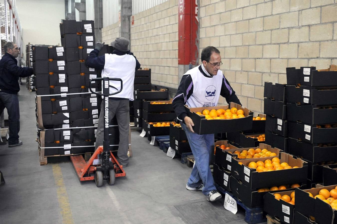 Banco de Alimentos de Valladolid en el Polígono de Argales