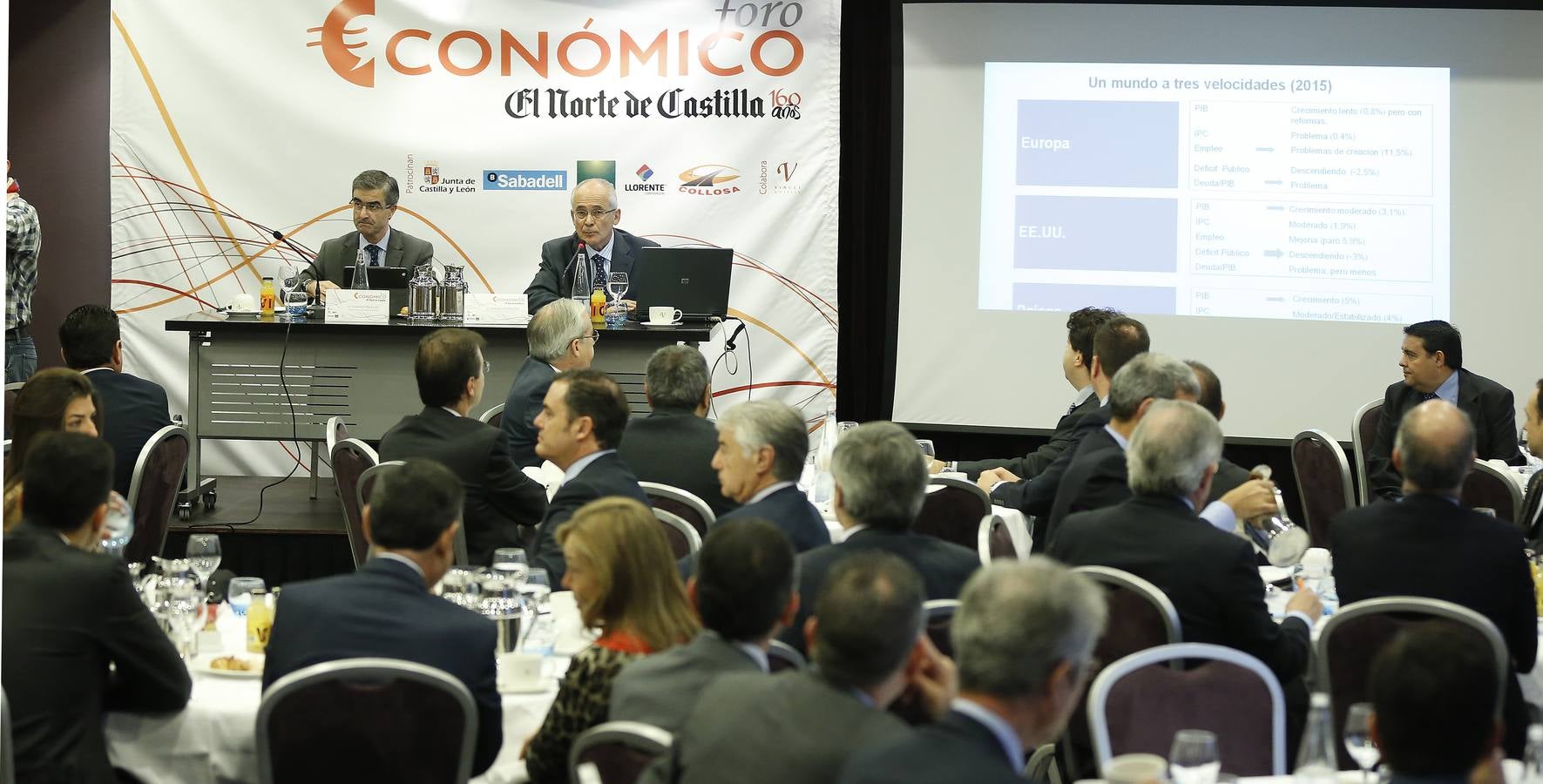 Rafael Pampillón en el Foro Económico de El Norte de Castilla