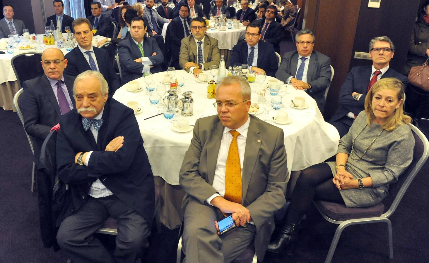 César Rodríguez (Machine Point), Juan Antonio Fernández (Liberalia), Pedro Pariente (Sodeva), Rafael Pérez y Deo Bustillo (Banco Sabadell), José Llorente (Gestión 99), Javier Llorente (Recso), Santiago Pou (Imesapi), Javier Rodríguez (Centro Tecnológico Attico) y Yolanda Solla (El Norte).