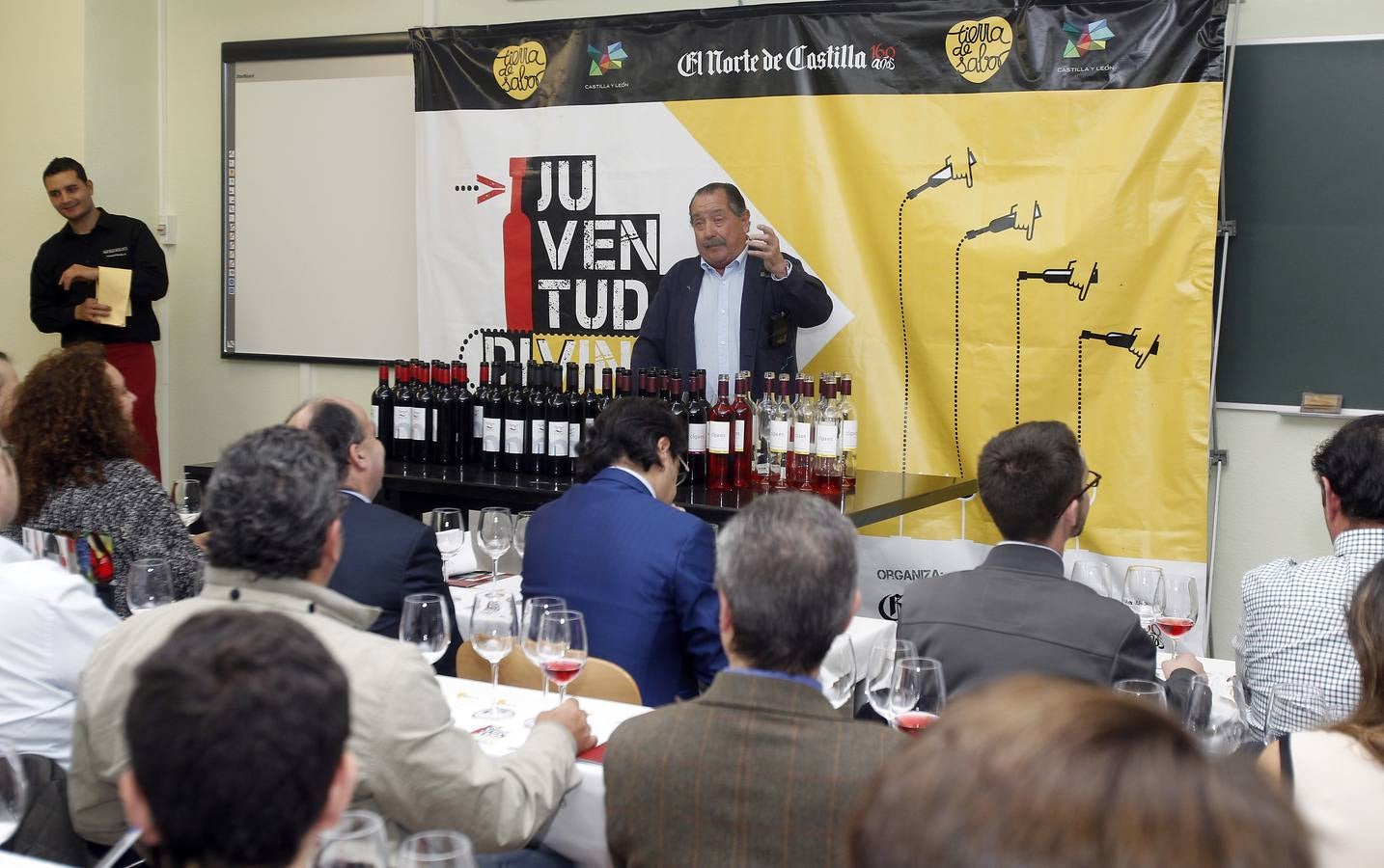 Sexta jornada Juventu Di-Vino Tesoro de El Norte de Castilla en la Escuela de Ingenierías Agrarias de Palencia (1/2)