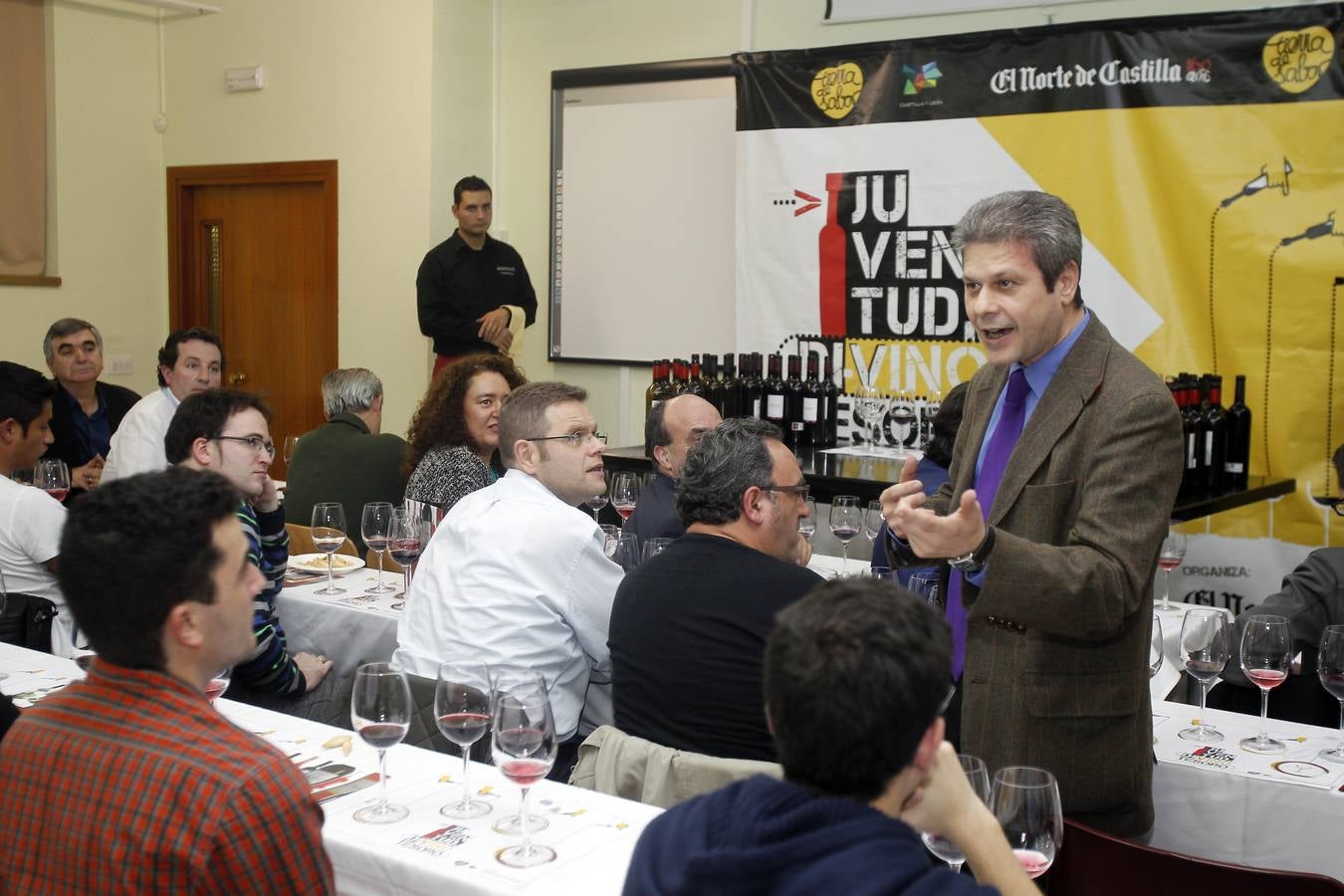 Sexta jornada Juventu Di-Vino Tesoro de El Norte de Castilla en la Escuela de Ingenierías Agrarias de Palencia (1/2)