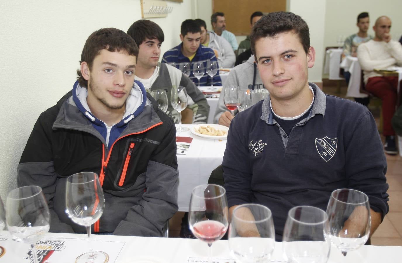 Jesús María Alonso y Félix González, alumnos del Centro Viñalta.