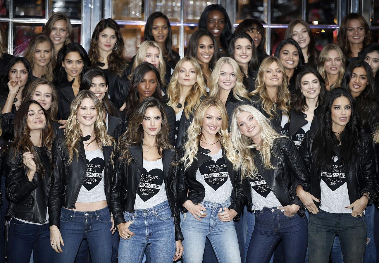 Los ángeles de Victoria&#039;s Secret invaden Londres