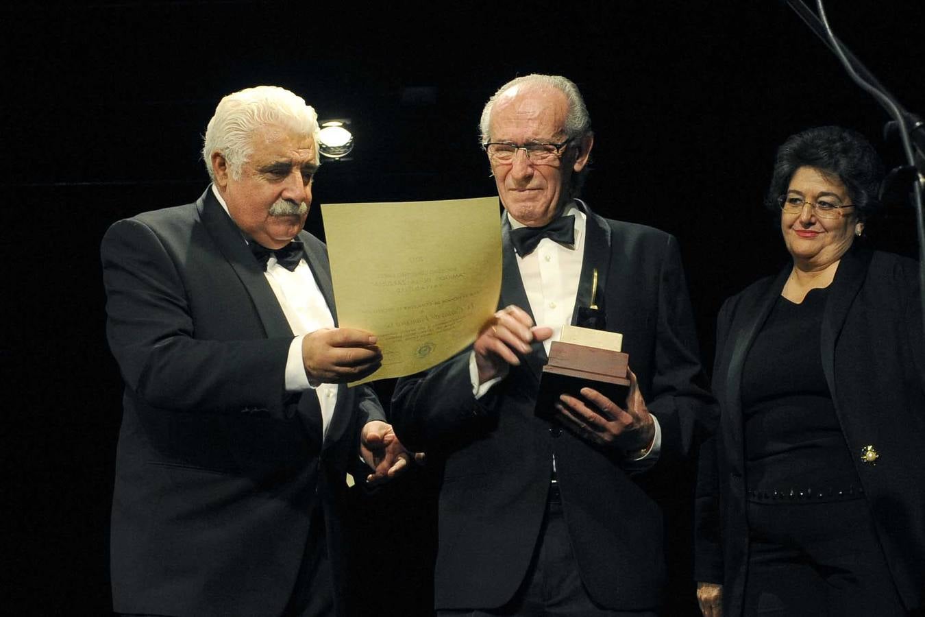 Entrega de los premios Lira de Oro, de la Agrupación Musical Amigos de la Zarzuela