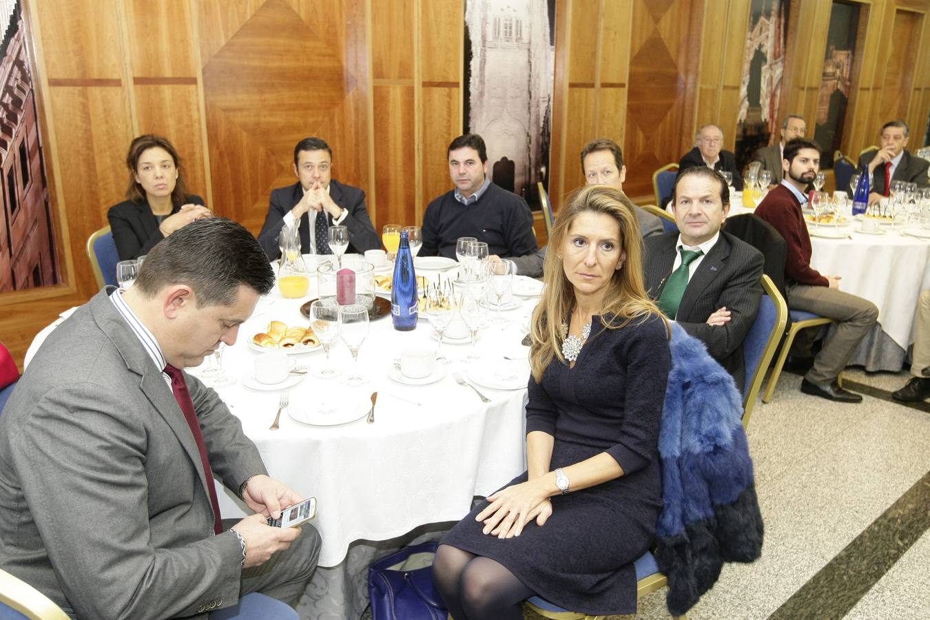 Pilar del Olmo en el Foro Económico de El Norte de Castilla en Salamanca