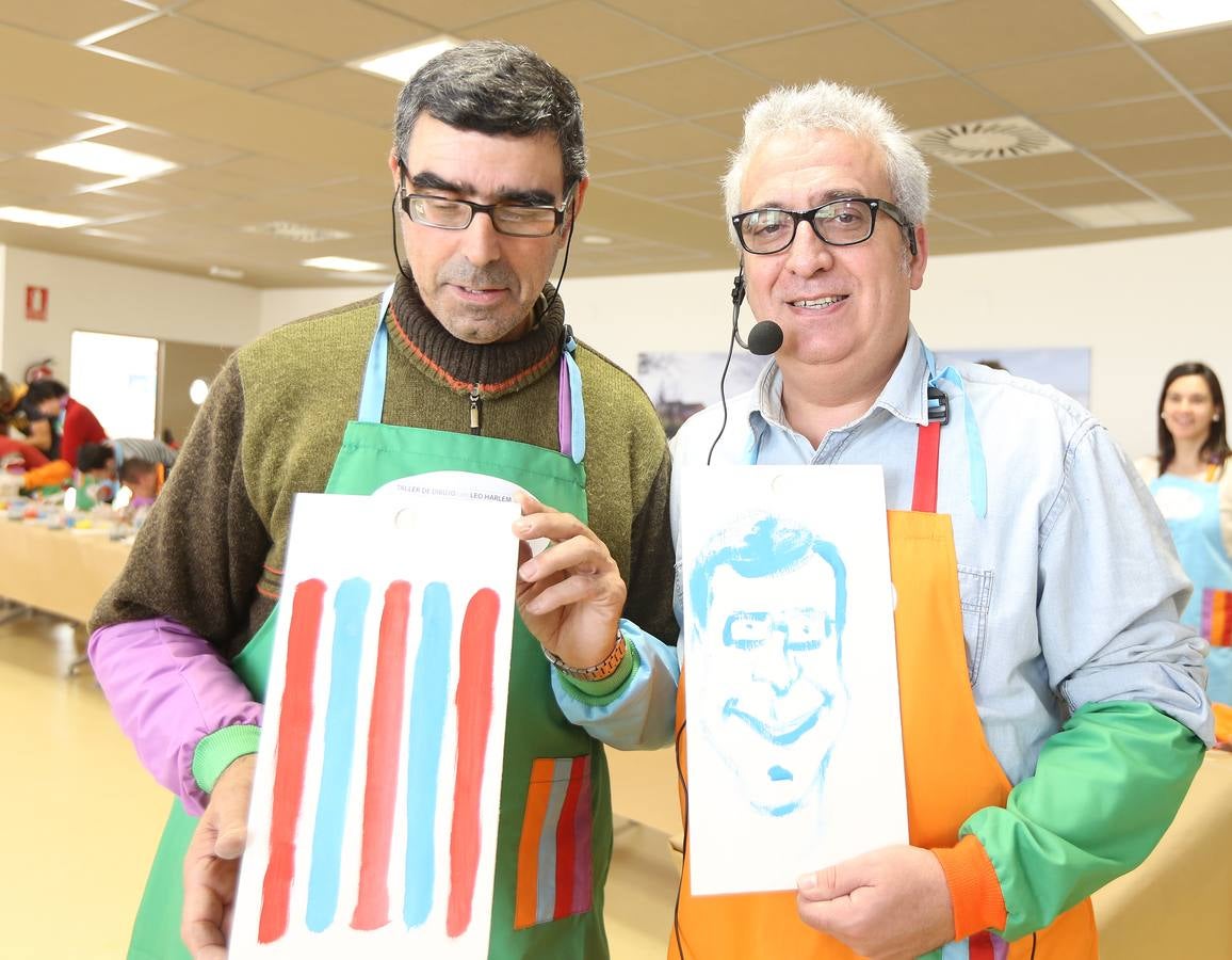 La Fundación Personas celebra un taller de dibujo con Leo Harlem