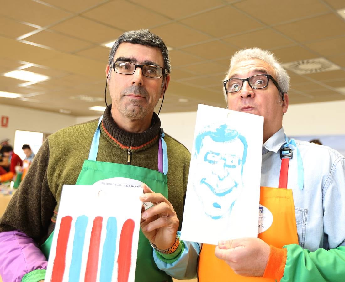 La Fundación Personas celebra un taller de dibujo con Leo Harlem