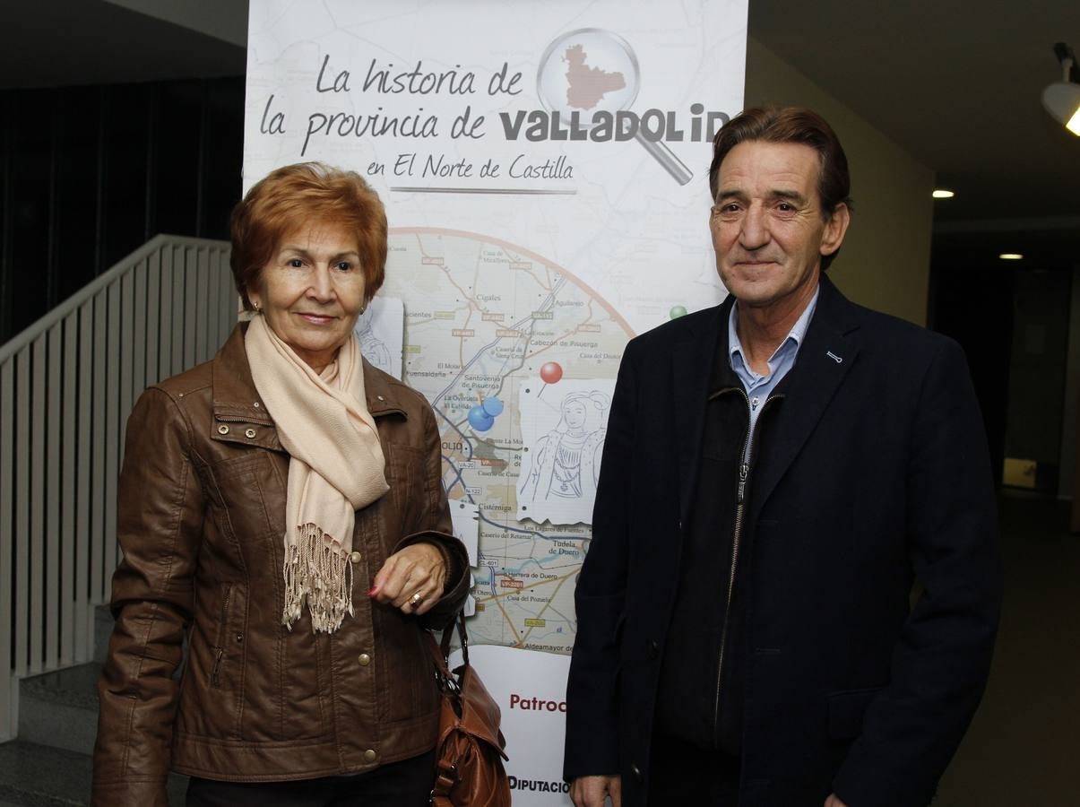 Rosalía Alejandre, vocal del PP de Laguna, y Aniceto Sánchez, secretario de protocolo del PP de Laguna.