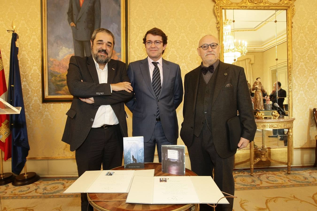 Entrega de los premios de Novela y Poesía Ciudad de Salamanca