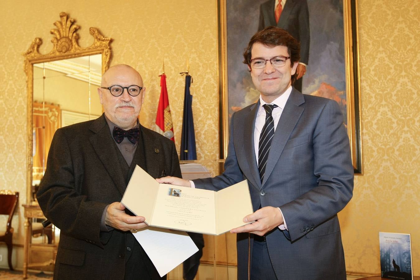 Entrega de los premios de Novela y Poesía Ciudad de Salamanca