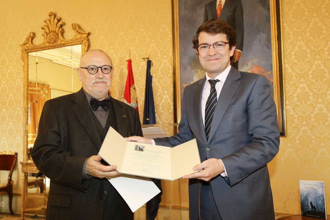 Entrega de los premios de Novela y Poesía Ciudad de Salamanca