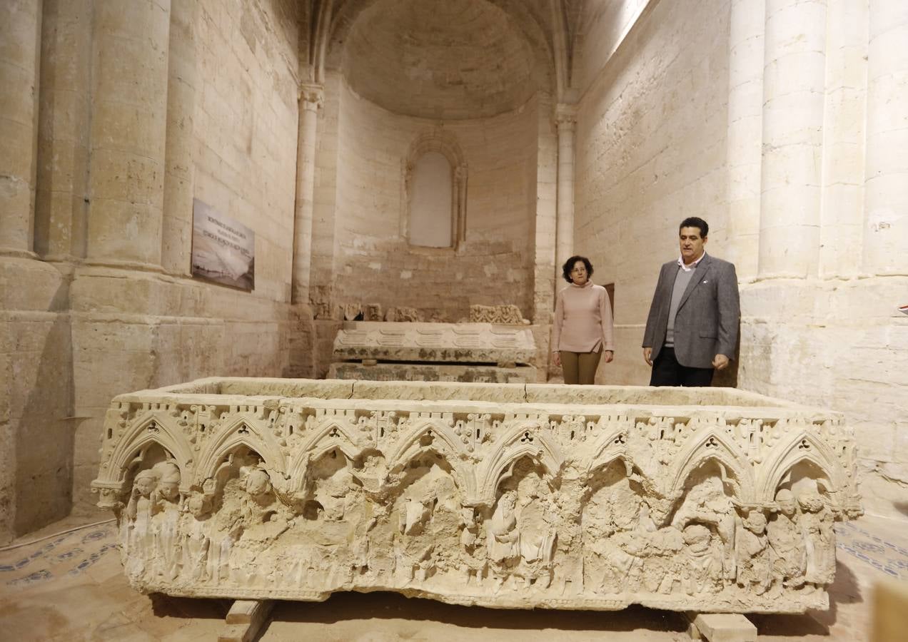 Hallazgos en el monasterio de Santa María de Palazuelos
