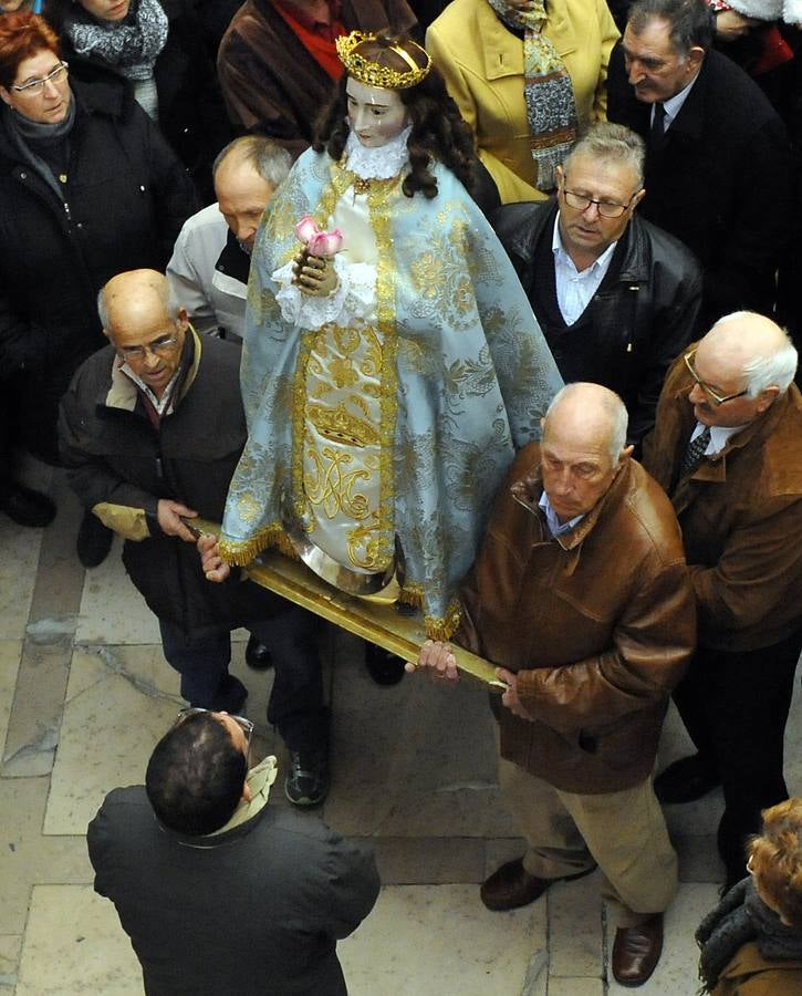 Procesión de la Virgen de los Pegotes en Nava del Rey