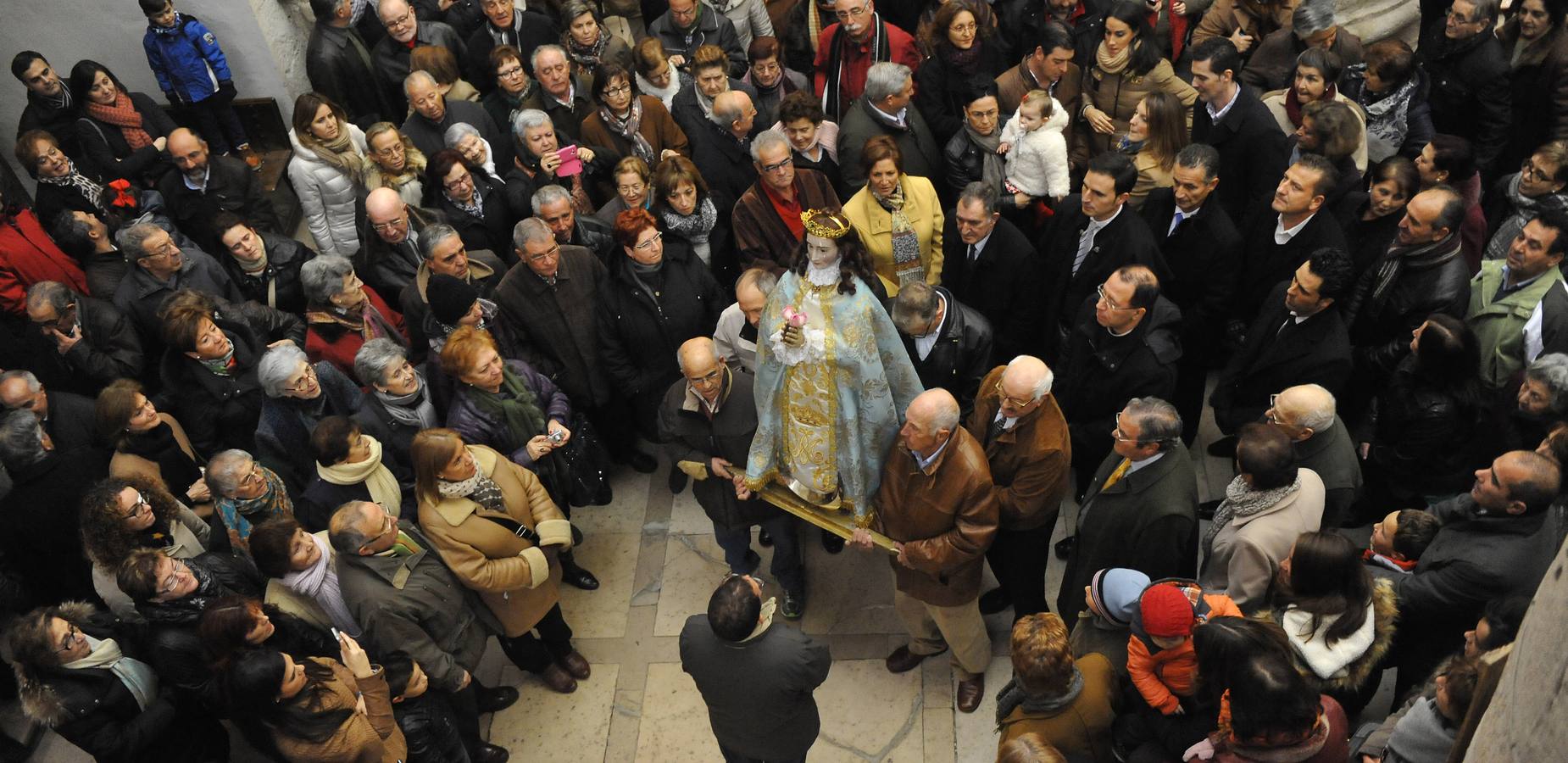 Procesión de la Virgen de los Pegotes en Nava del Rey