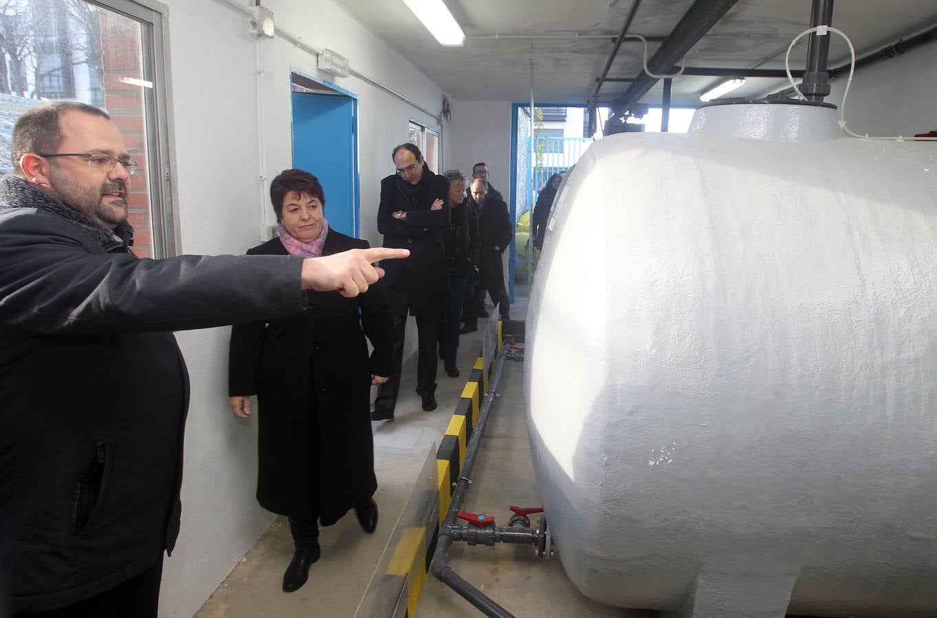 Instalaciones de la potabilizadora de la carretera de La Granja (Segovia)