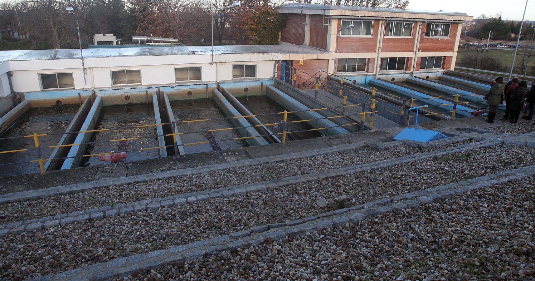 Instalaciones de la potabilizadora de la carretera de La Granja (Segovia)