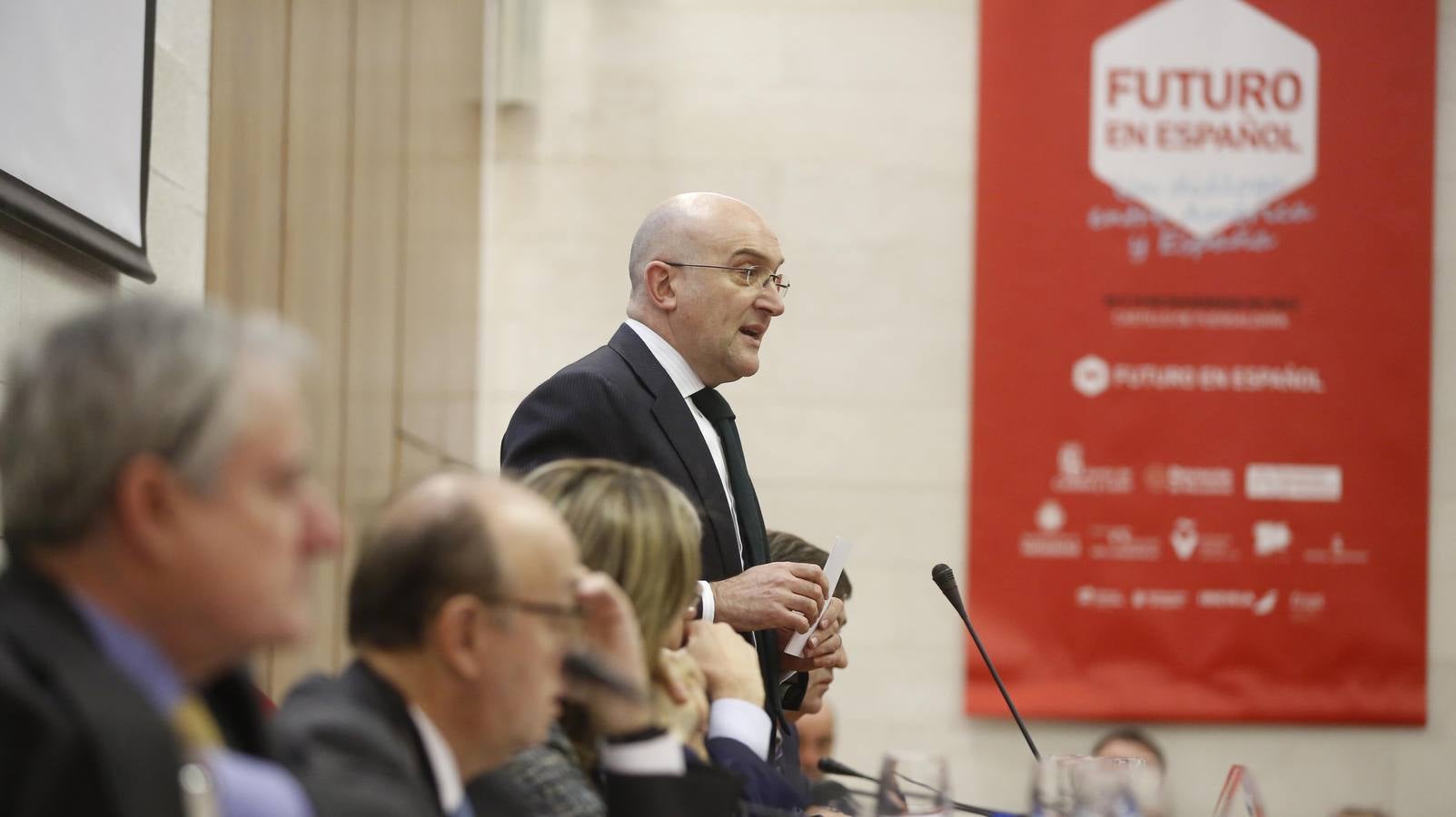 Acto inaugural de las jornadas &#039;Futuro en Español&#039; en el castillo de Fuensaldaña