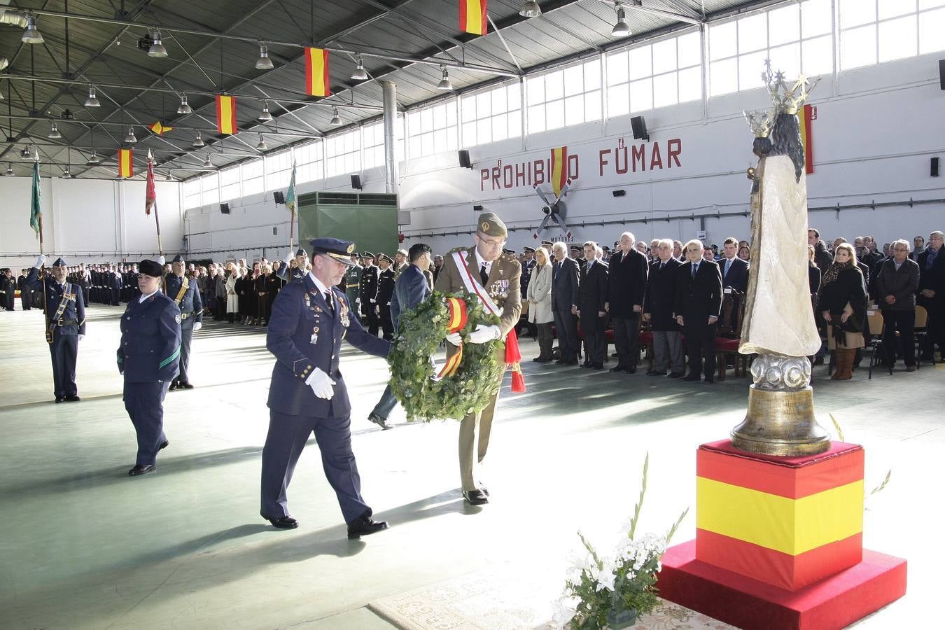 Celebración de la patrona de la Base Aérea de Matacán (Salamanca), Nuestra Señora de Loreto