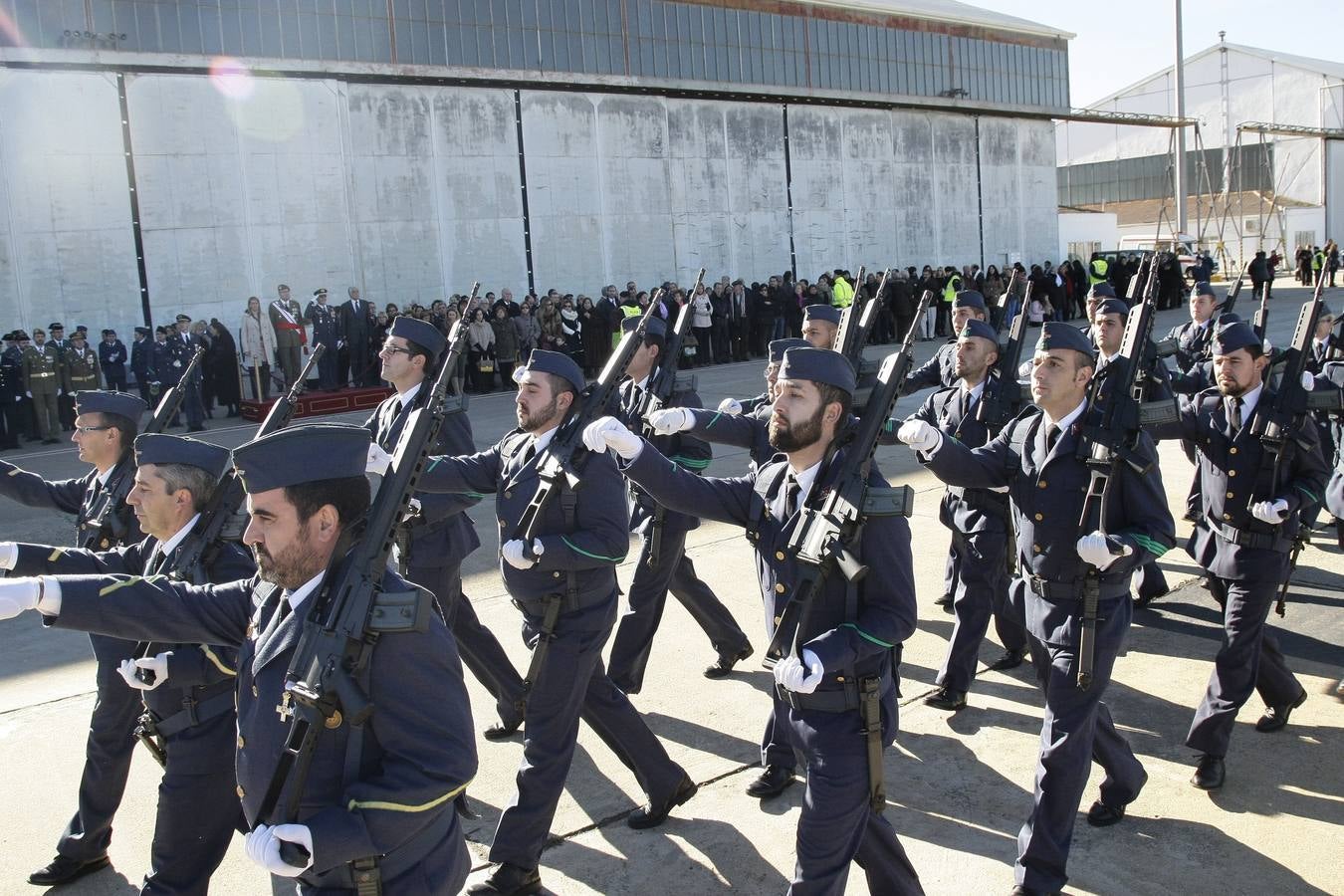 Celebración de la patrona de la Base Aérea de Matacán (Salamanca), Nuestra Señora de Loreto