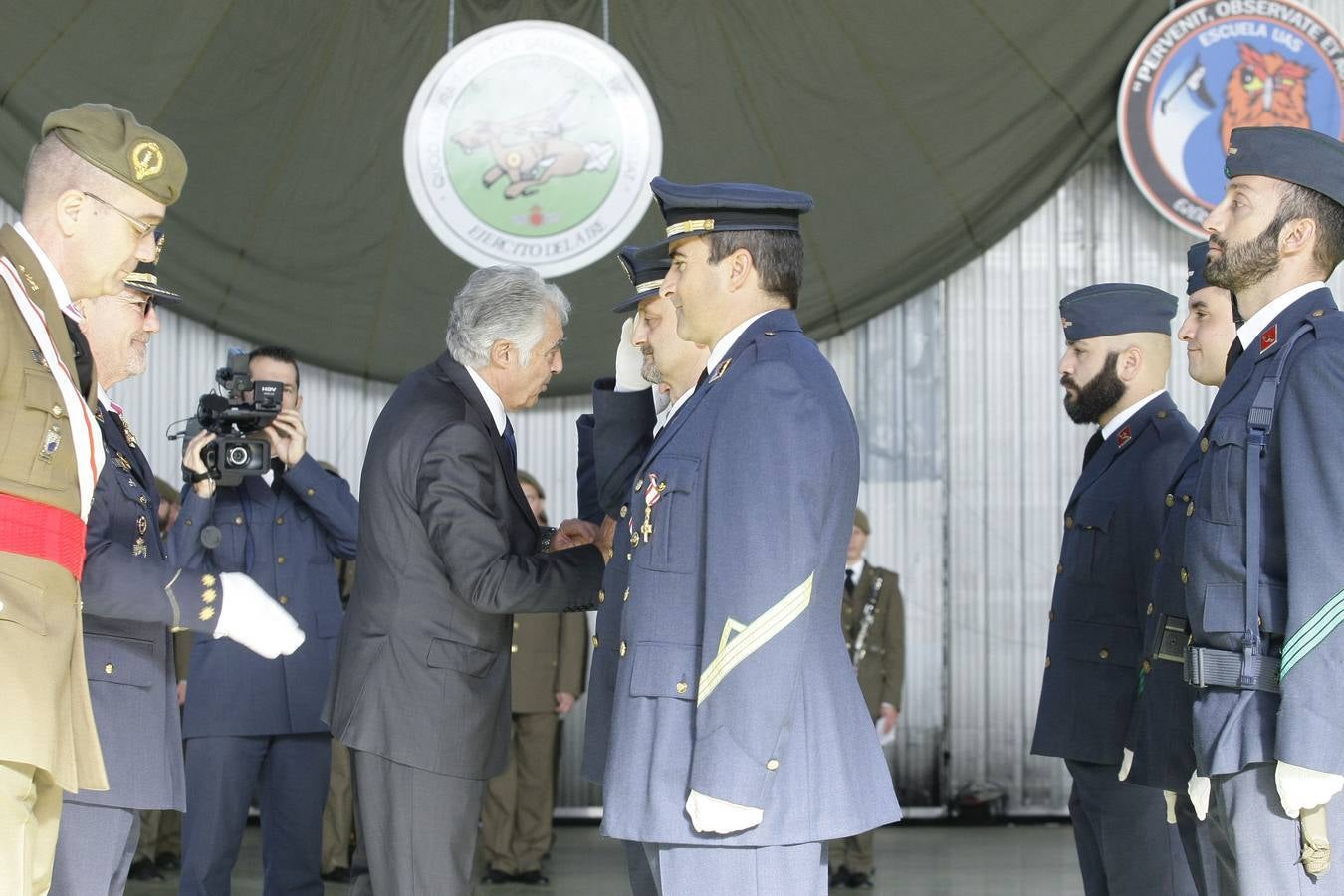 Celebración de la patrona de la Base Aérea de Matacán (Salamanca), Nuestra Señora de Loreto