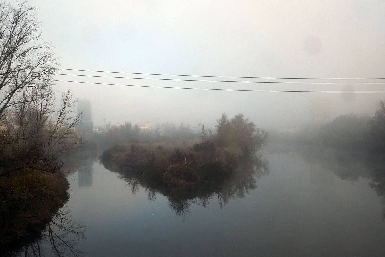 Niebla en Valladolid