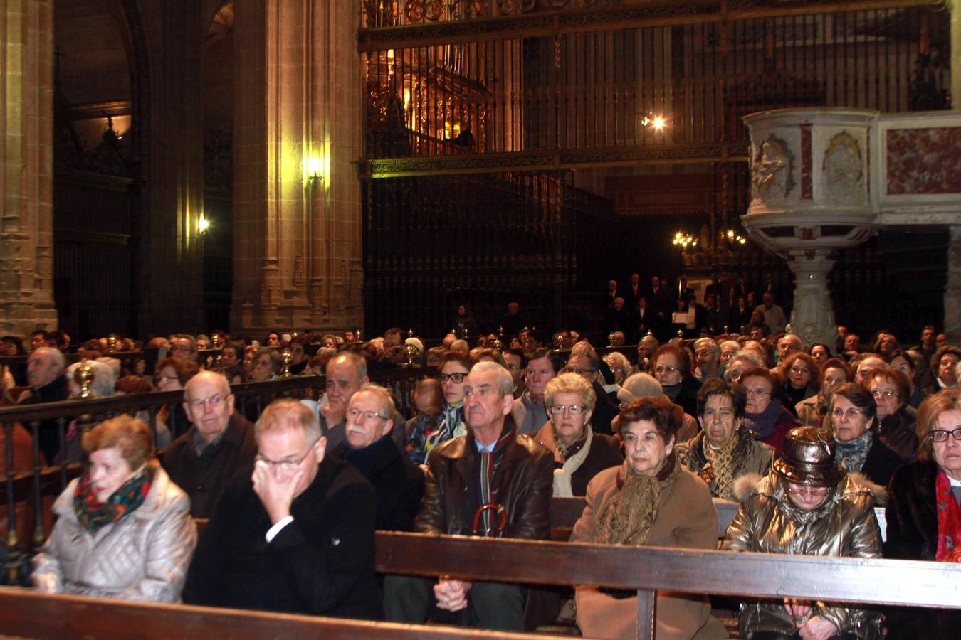Misa de despedida del obispo emérito de Segovia en la Catedral
