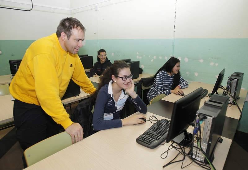 Talleres en el instituto Trinidad Arroyo de Palencia