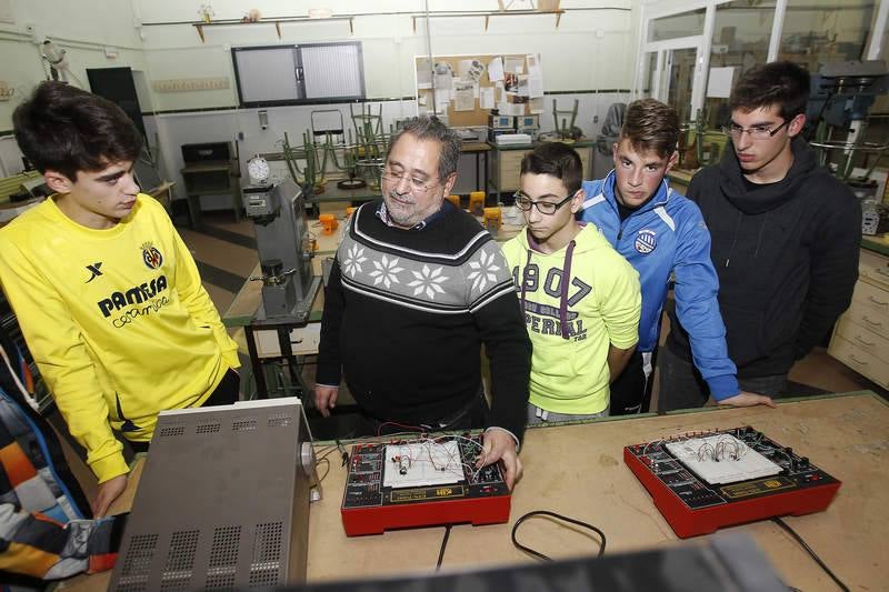 Talleres en el instituto Trinidad Arroyo de Palencia